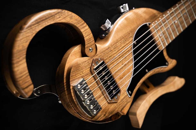 Guitare de voyage électrique Guitare Tourbus junior Sebastien Gavet