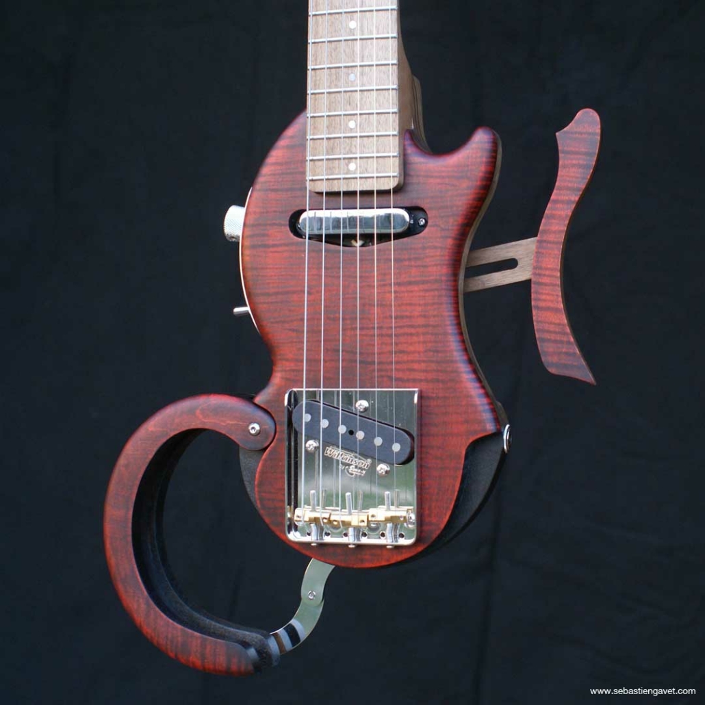 guitare de voyage pliable