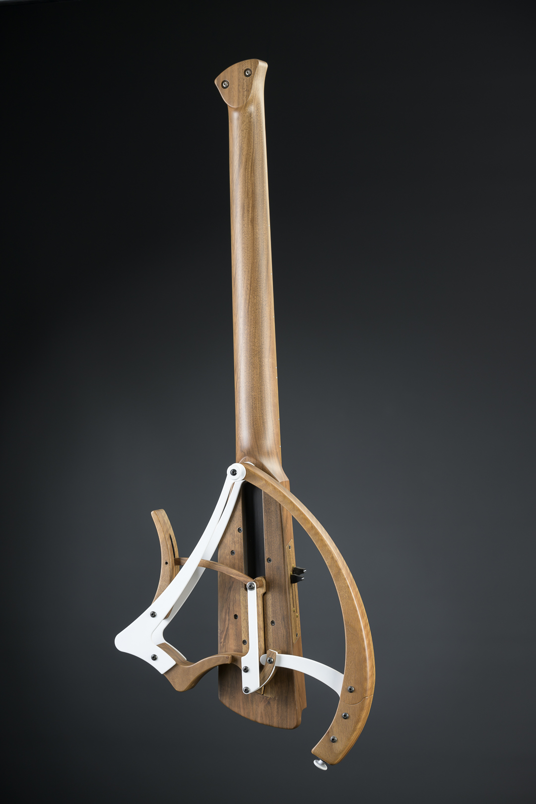 travel guitar unfolded