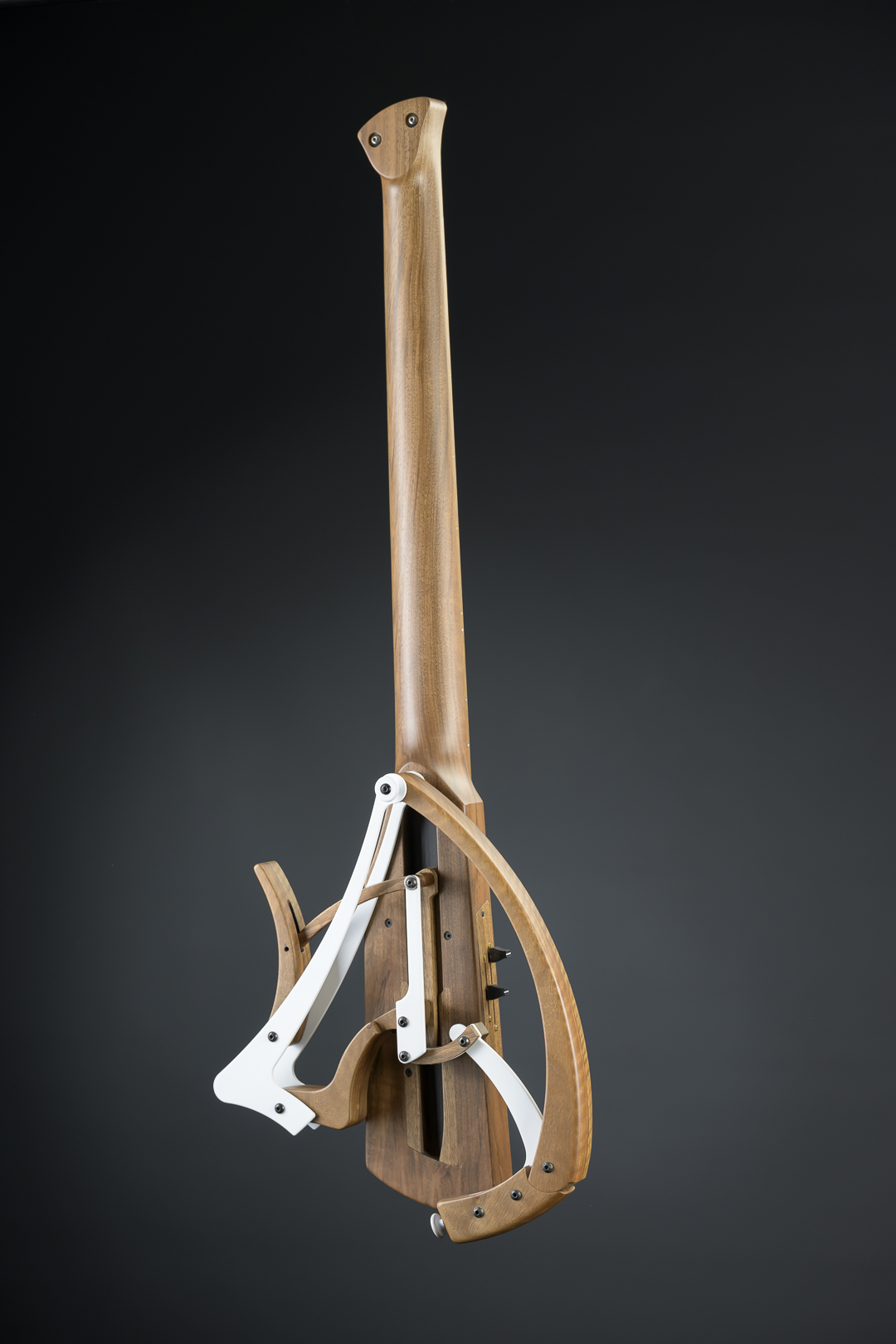 travel guitar unfolded