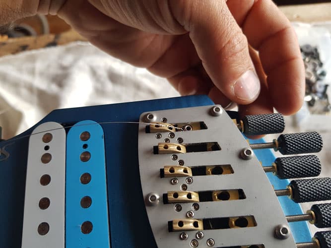 Serrage molette guitare Mantispa Headless